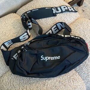 Designer Inspired Black Belt Bag Crossbody Fanny Pack